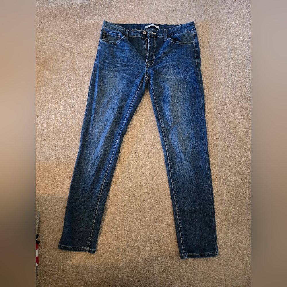 Distressed skinny jeans Size 13 or 30 inch waist.